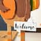 Glitzhome® 30.25" Thanksgiving Wood Turkey Porch Décor